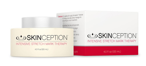 Confezione di Skinception trattamento intensivo antismagliature 100% naturale